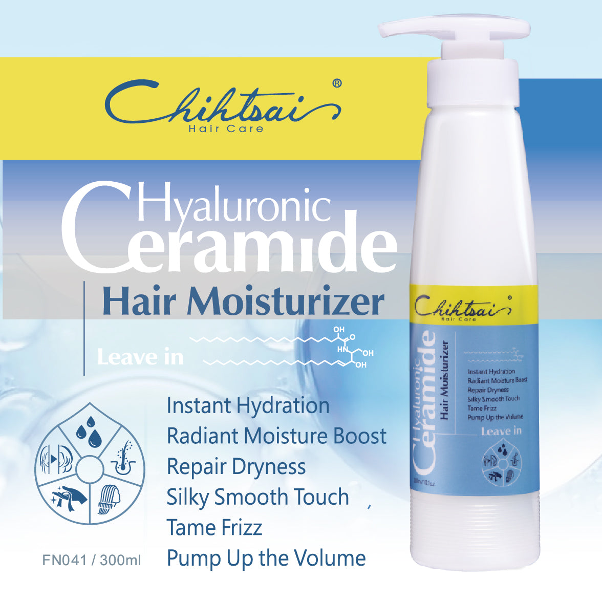 Hyaluronic Ceramide Hair Moisturizer
