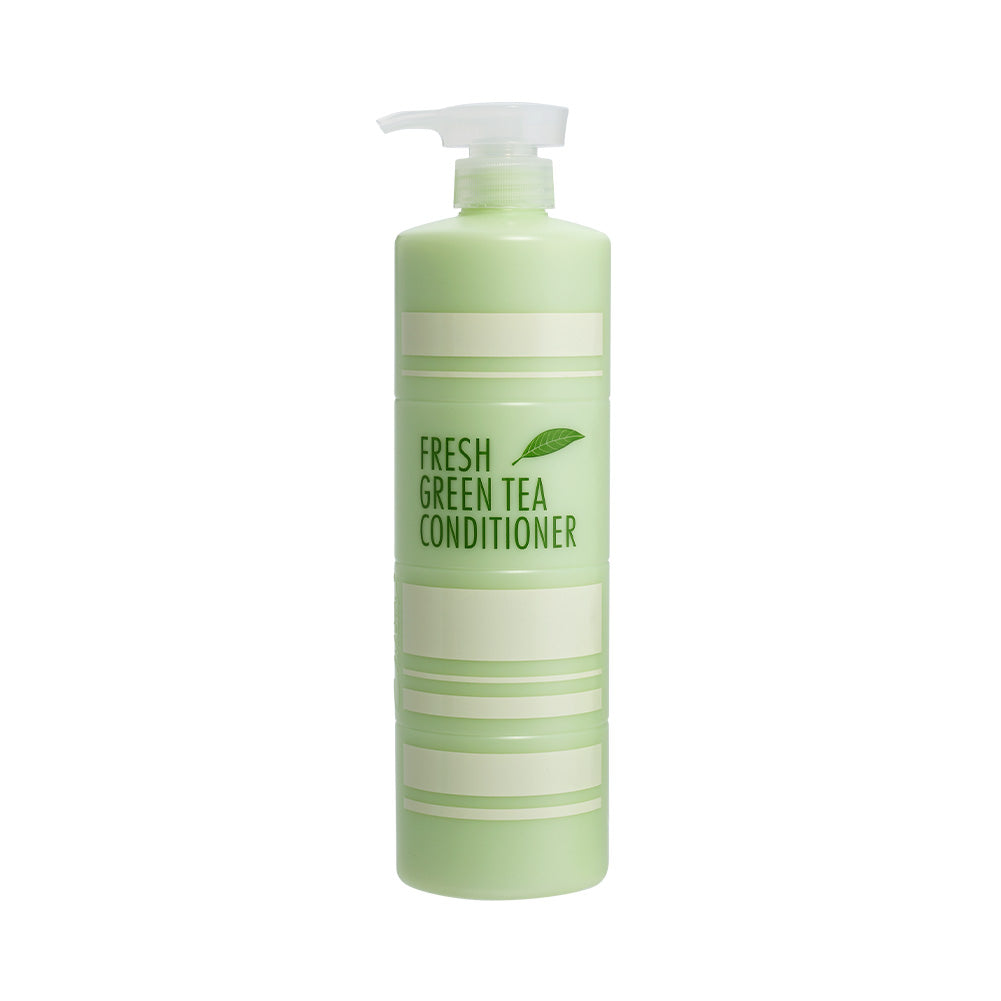 Fresh green tea semi-treatment