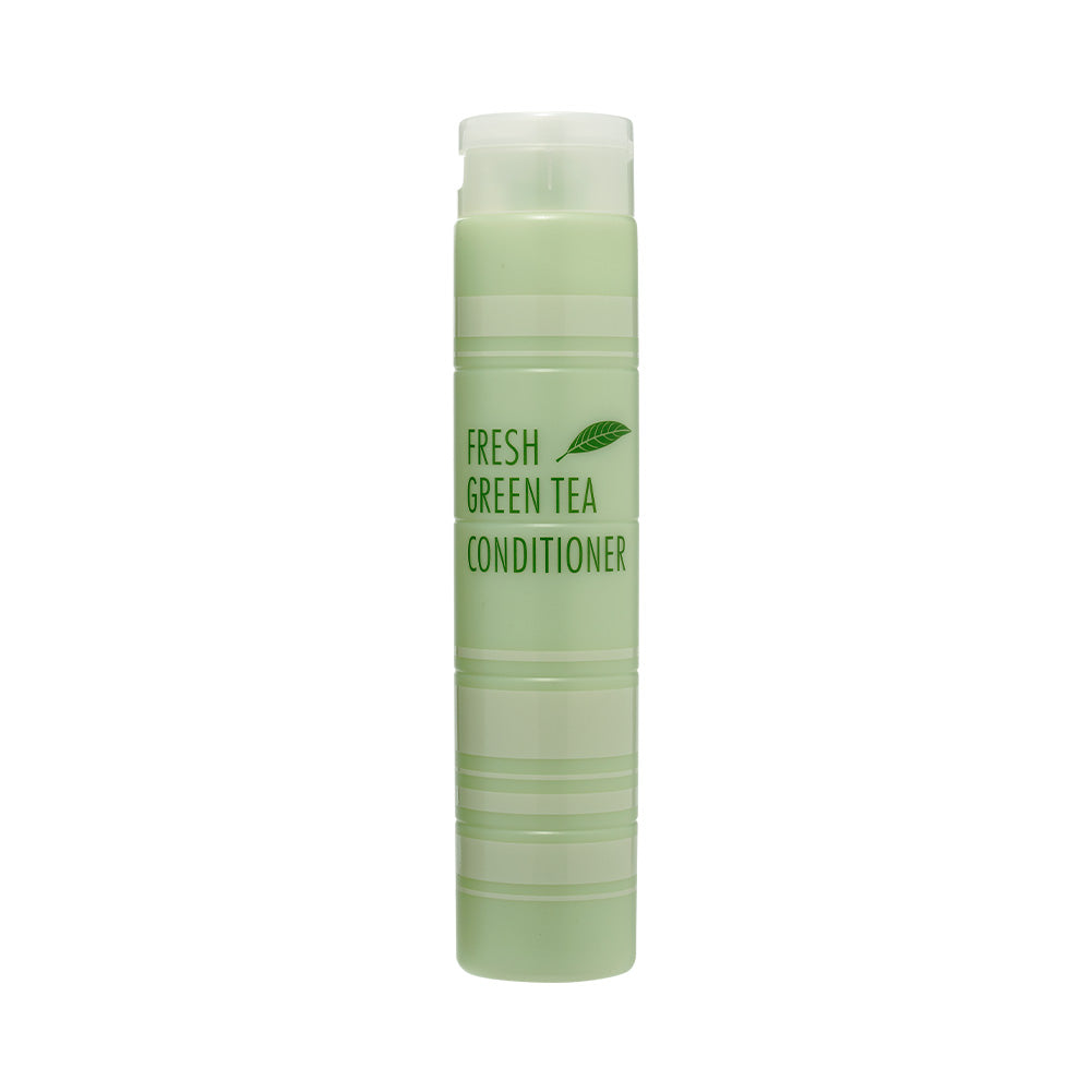Fresh green tea semi-treatment