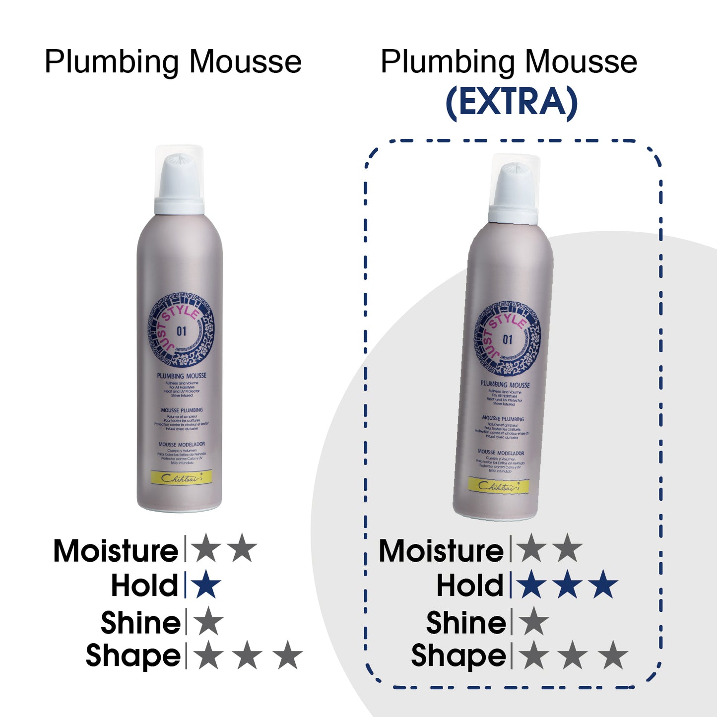 01 PLUMBING MOUSSE (EXTRA)
