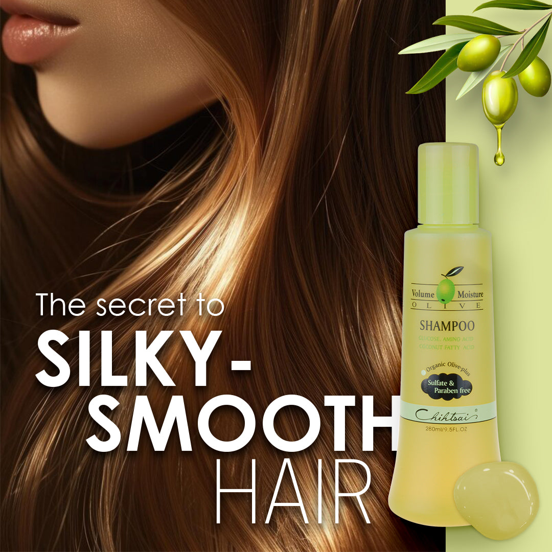 Olive Shampoo (Sulfate free/ Paraben free/ Sodium chloride free)