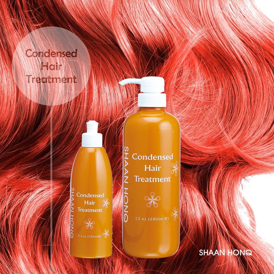 Condensed hair treatment