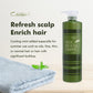 Fresh green tea shampoo