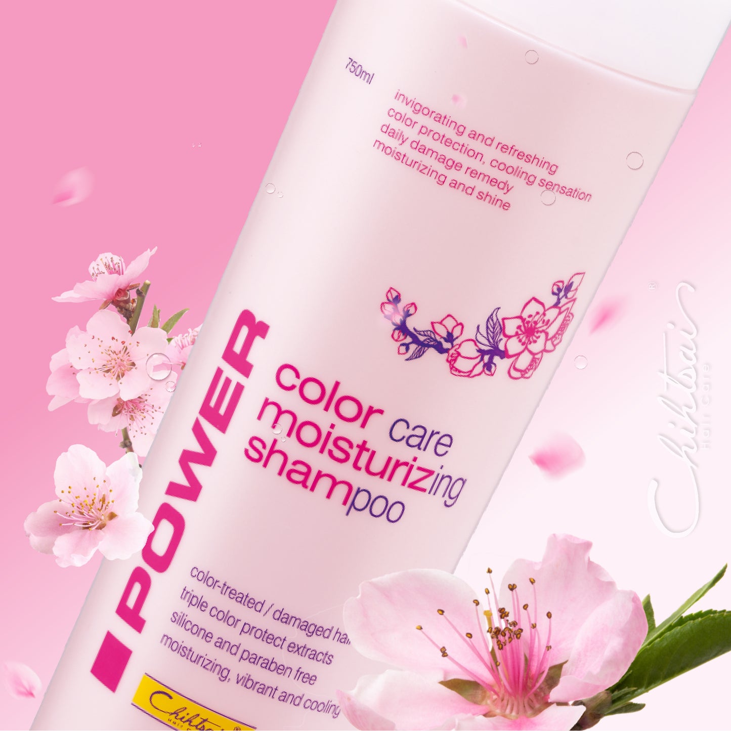 POWER color care moisturizing shampoo