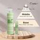 Fresh green tea semi-treatment