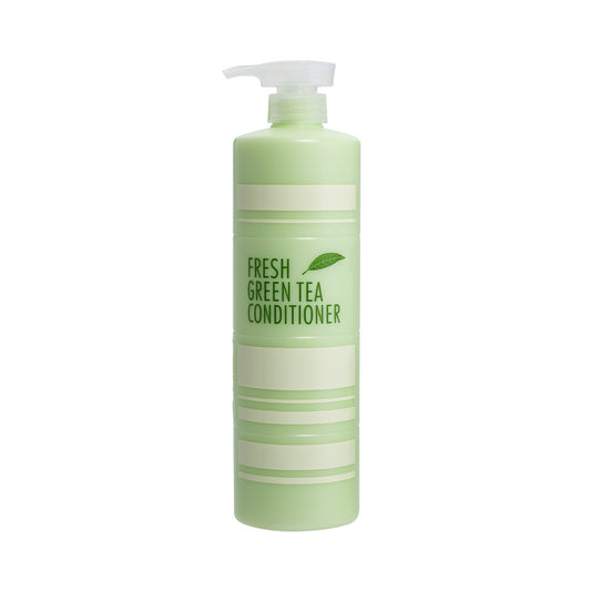 Fresh green tea semi-treatment