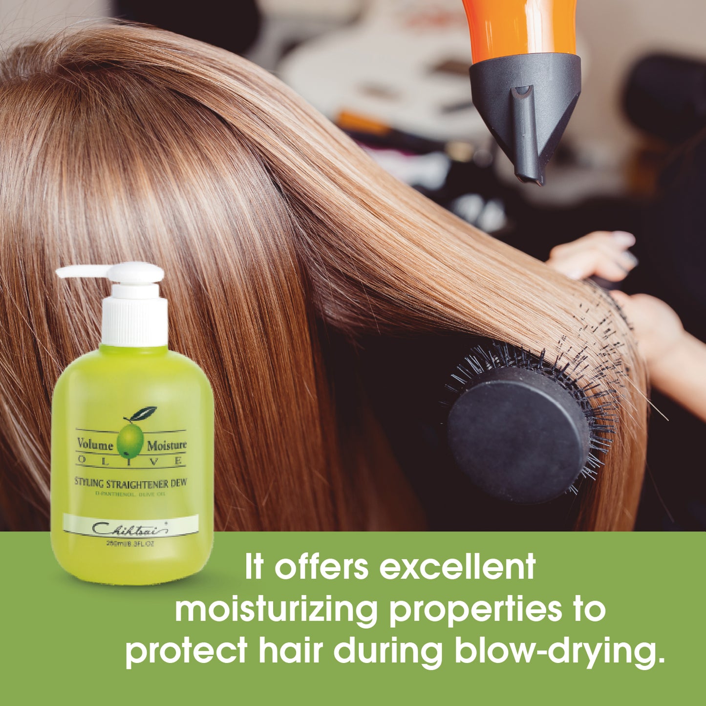 Olive Styling Straightener Dew